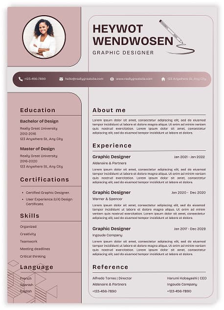 Resume template 3